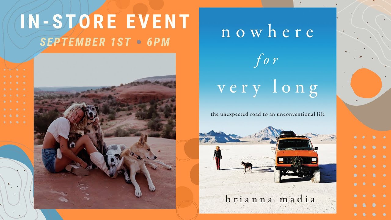 Author Event: Nowhere for Very Long by Brianna Madia