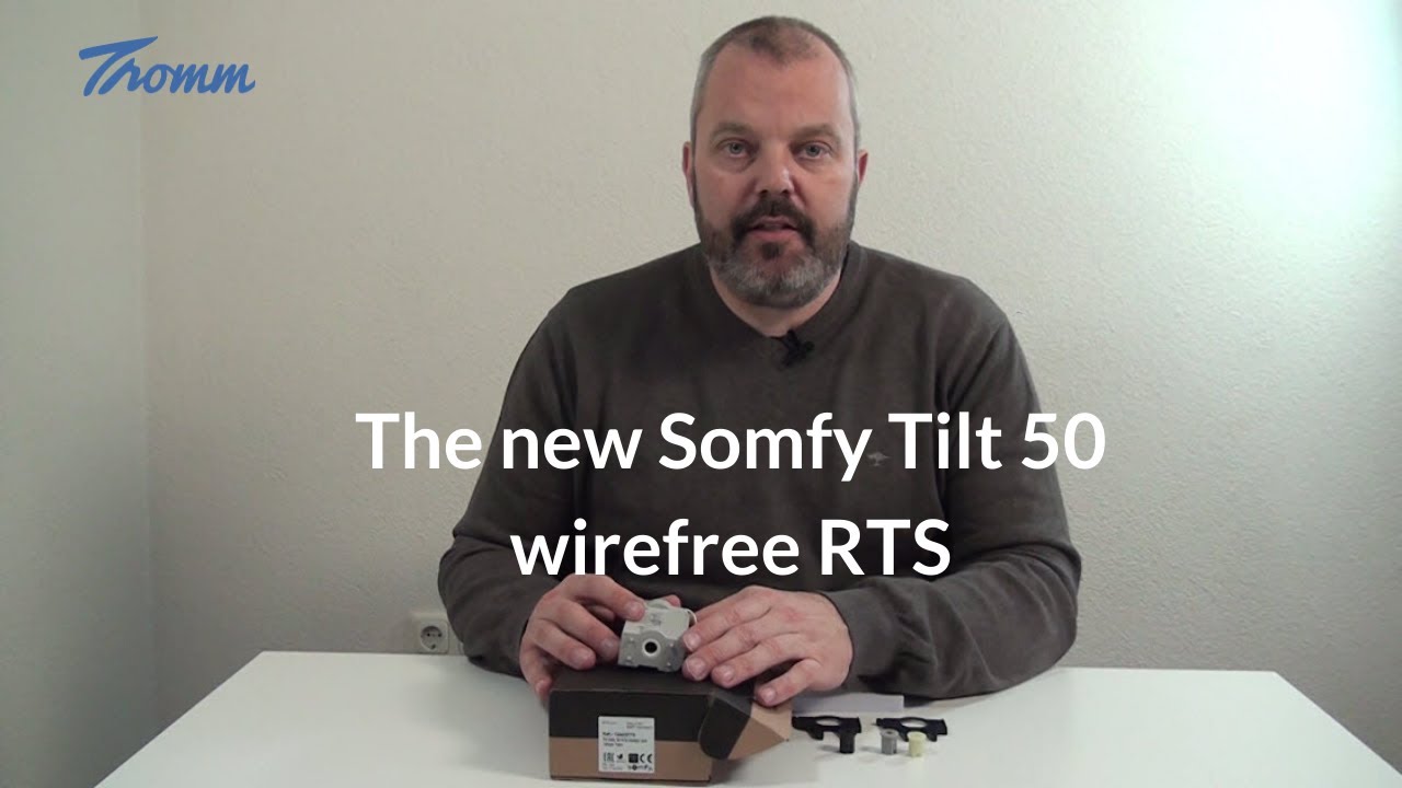 Introducing the new Somfy Tilt only wirefree RTS motor for venetian blinds