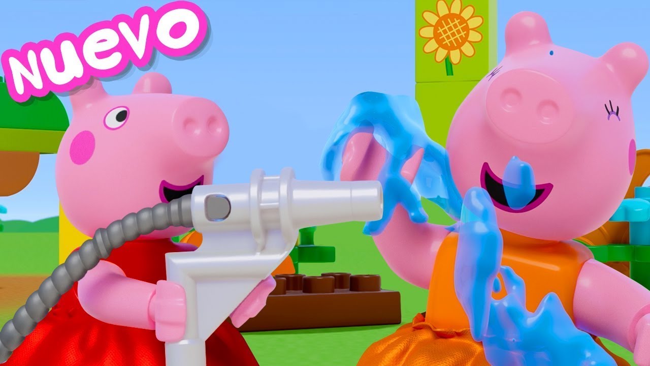 Los Cuentos de Peppa la Cerdita | Batalla de agua | NUEVOS Episodios de LEGO DUPLO Peppa Pig