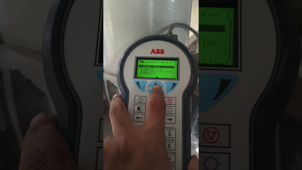 EH density meter parameter setting with HART #density #massflow #E&H