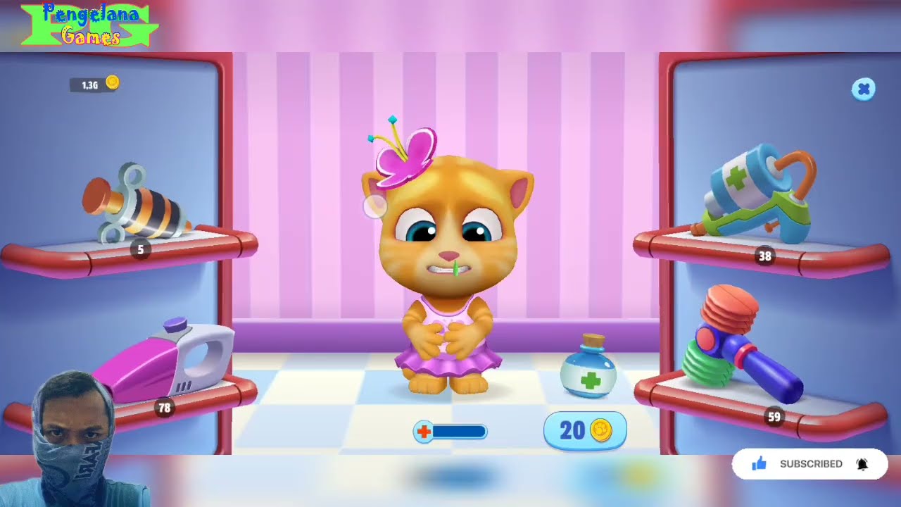 Game Kucing Lucu 😂 || Kucing Tom dan Kawan-kawan || Tom, Oyen, Cat, Rabbit, Angela, Doggy
