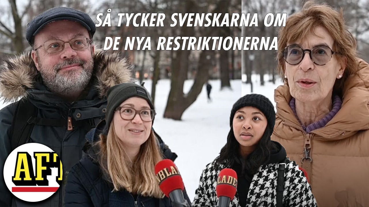 Så tycker svenskarna om de nya restriktionerna