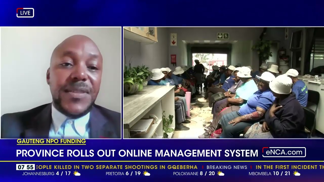 Gauteng NPO Funding | New online system to make payments