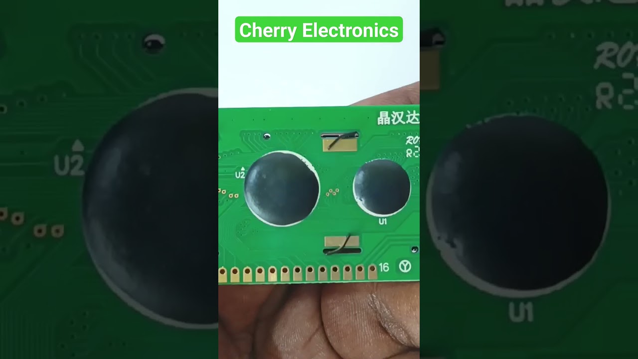 16*2 LCD Displays for microcontrollers