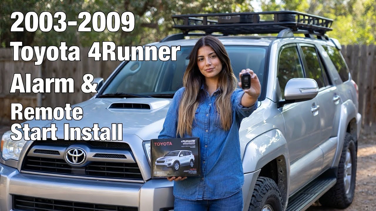 4Th Gen 4Runner Alarm & Remote start install