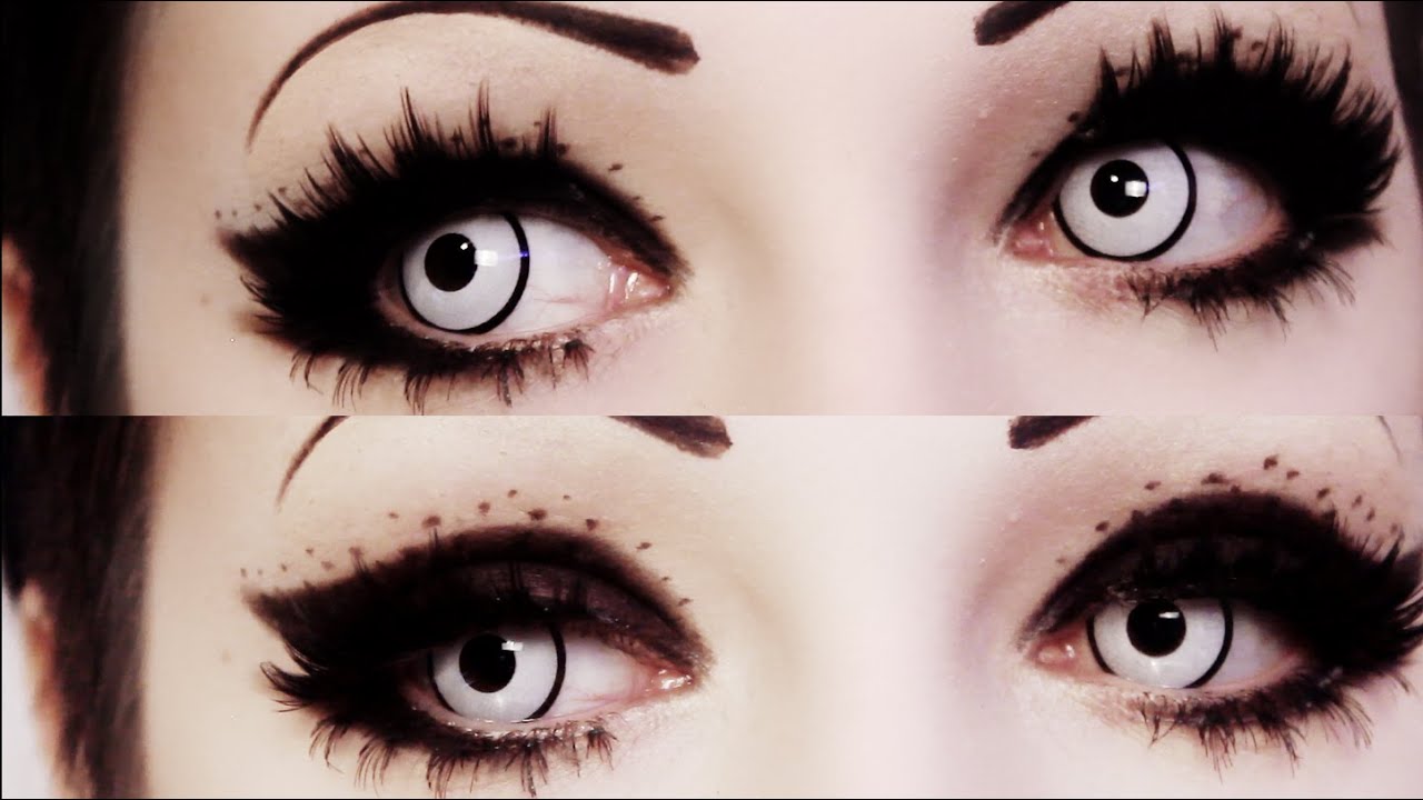 Speckled Gothic Cat Eye Tutorial | Toxic Tears