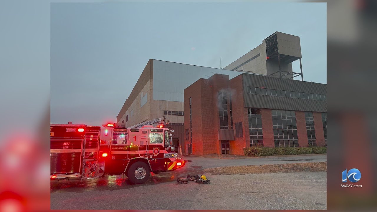 Fire investigation underway at Dominion Energy building