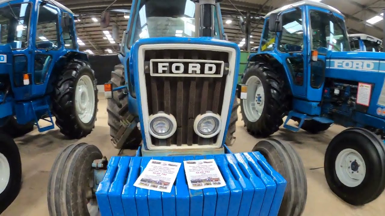 1981 Ford 7600 2WD 4.4 Litre 4-Cyl Diesel Tractor (103 HP) Spring Tractor World 2025