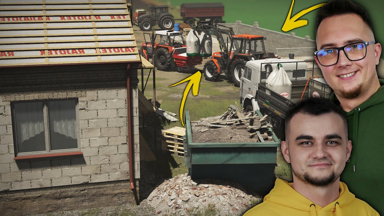BUDUJE 3x RZECZY NA RAZ😱 SUMSIAD JEST W SZOKU! Nowy Nabytek & Pole😁 