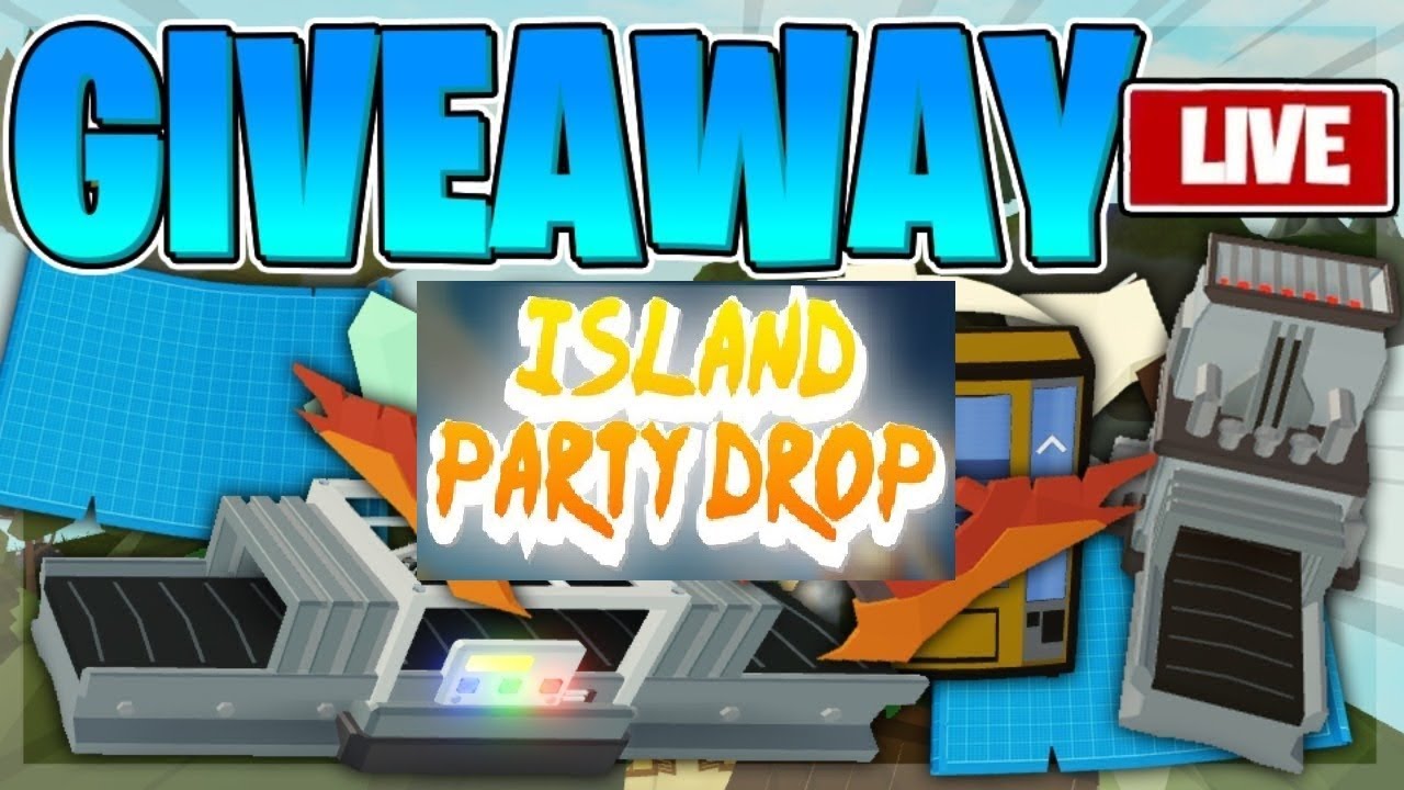 GIVEAWAY Drop Party! (FREE ITEMS) Roblox Islands 🔴 Live Stream