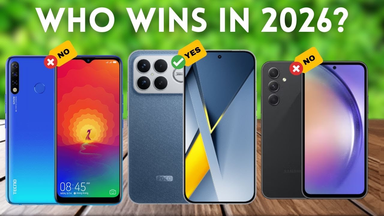 The BEST Budget Smartphones Of 2026? I Tested Them ALL In Every Price Range