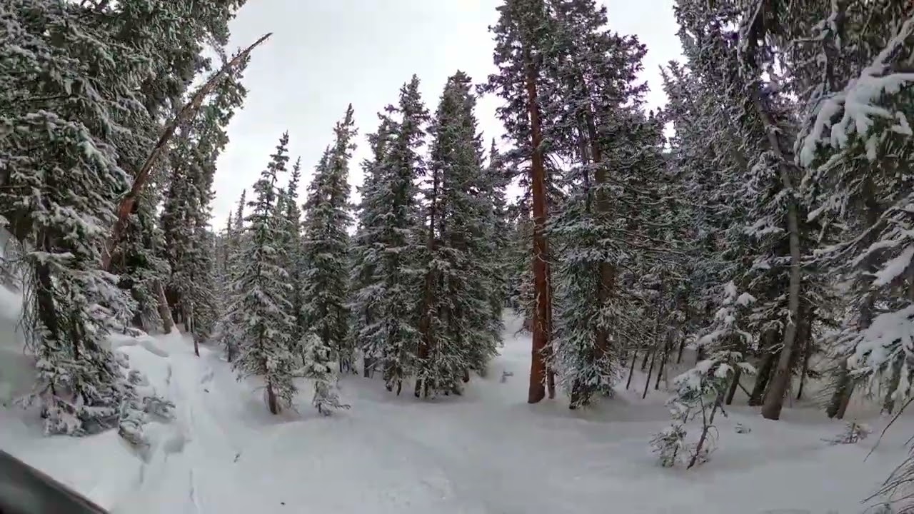 Skiing Keystone's North Bowl