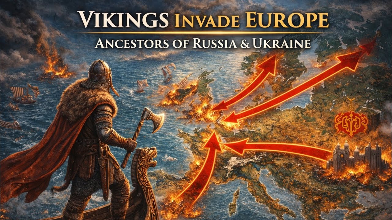 VIKINGS XÂM LẤN CHÂU ÂU: NGUỒN GỐC CỦA NGA & UKRAINE VÀ NƯỚC ANH HIỆN ĐẠI