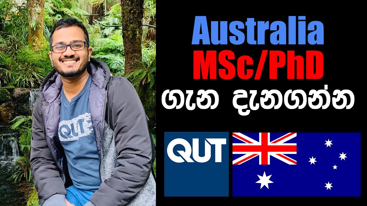 Applying for MSc/PhD programs in Australia from Sri Lanka | Aussie MSc/PhD Sinhalen