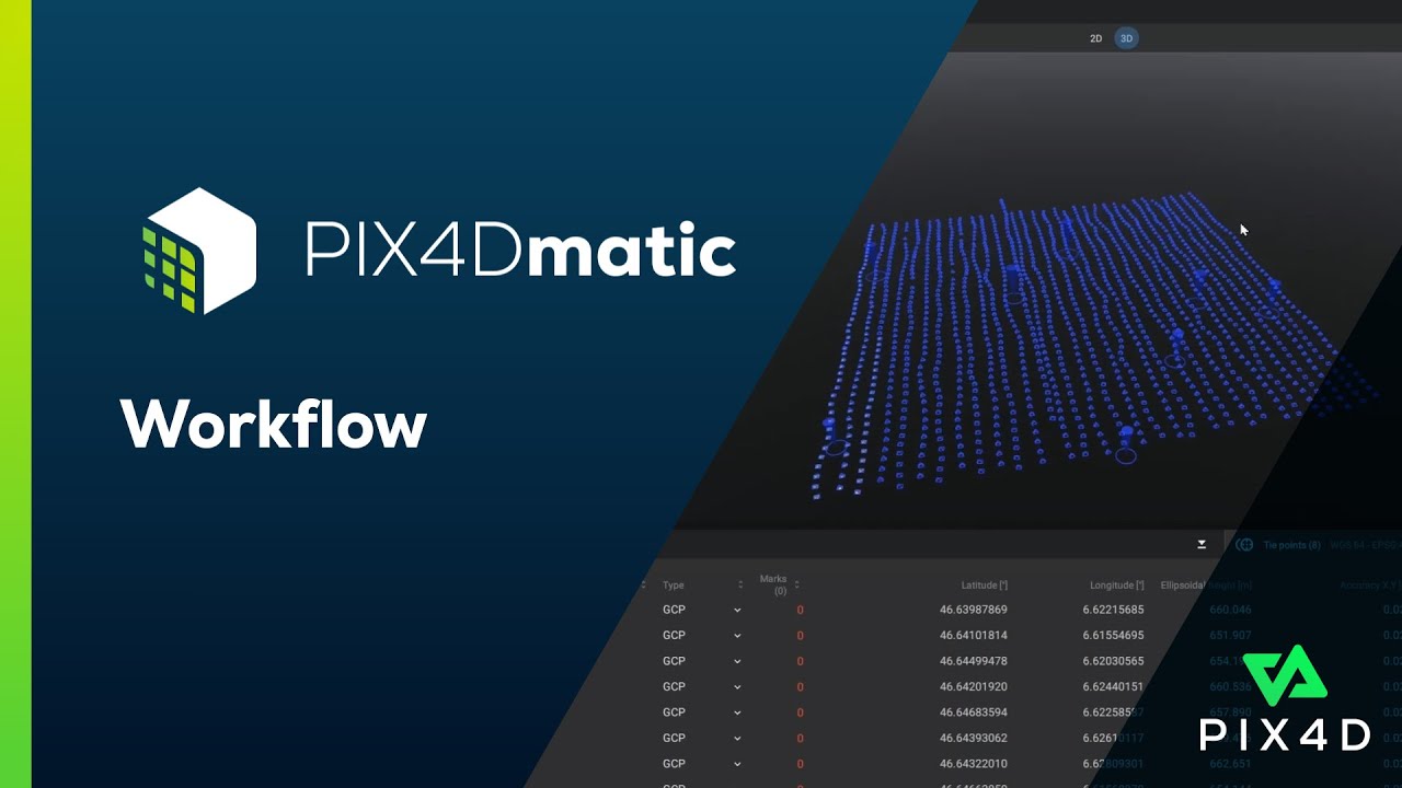 PIX4Dmatic Tutorial 1: Introduction to a PIX4Dmatic workflow