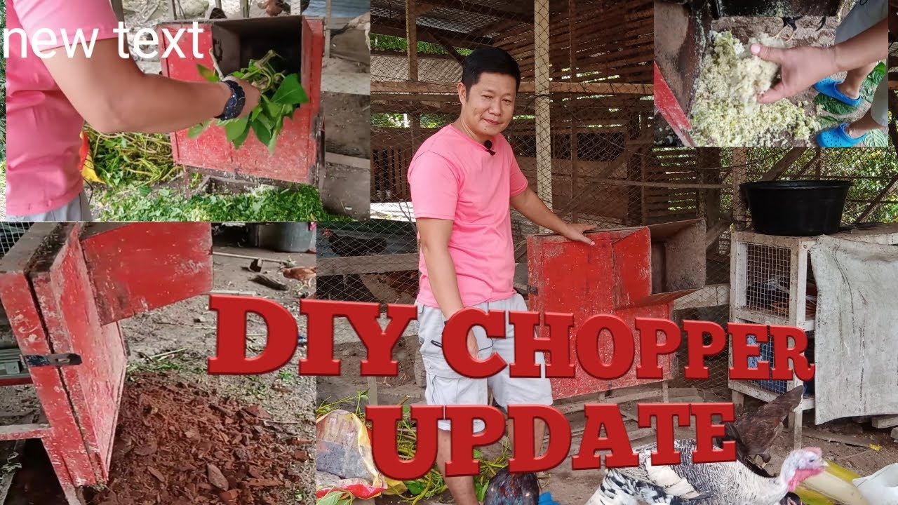 DIY CHOPPER/SHREDDER UPDATE