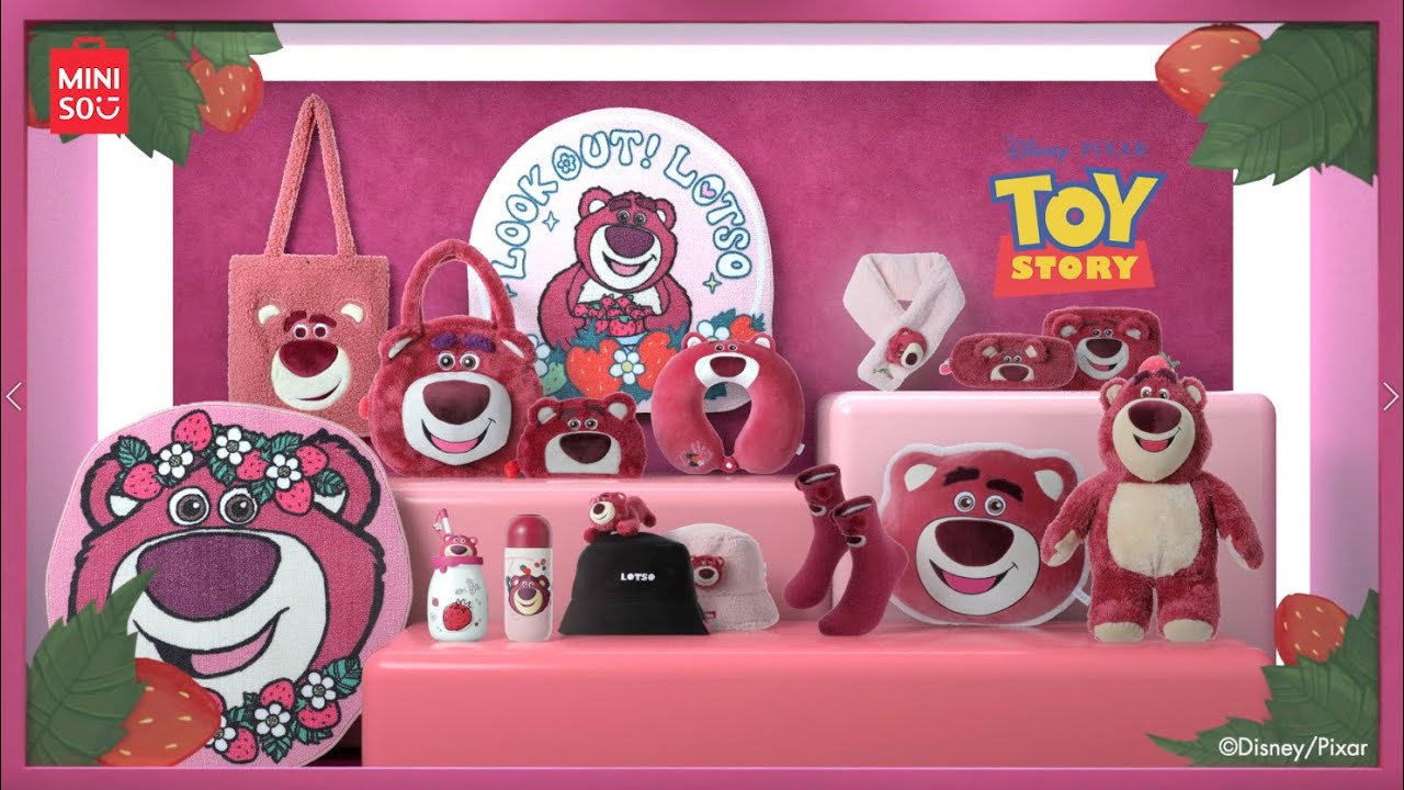 🍓New arrivals from the adorable Miniso x Lotso collection!!