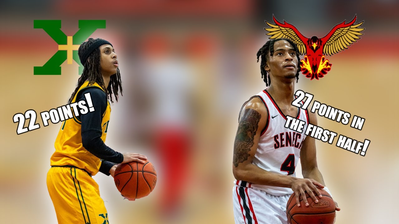 Quelron House drops 27 in the first half!! || St Xavier (KY) visits Seneca!! || High School Hoops