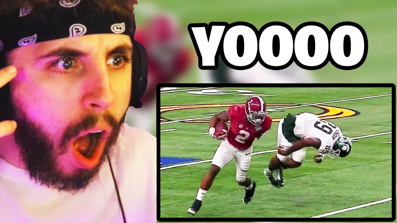 British Guy Reaction to College Football 
