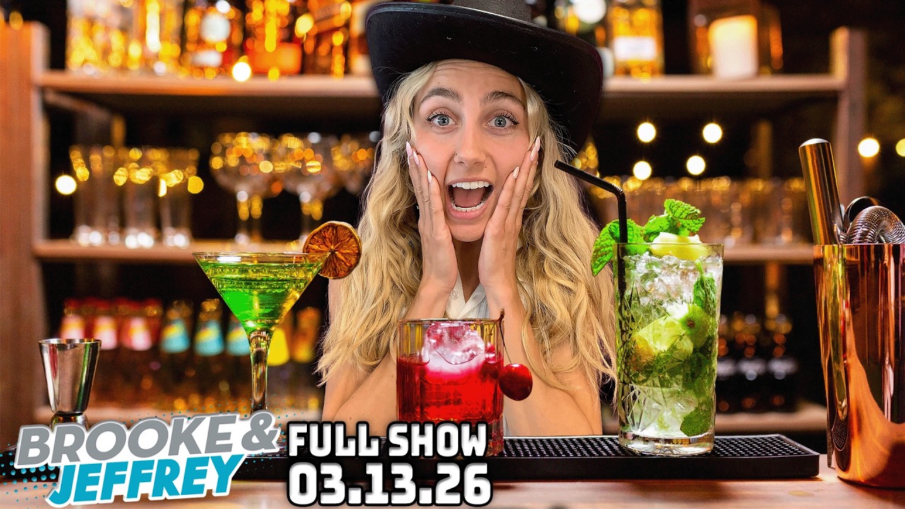 Jeff’s St. Paddy’s Drinking Song, Handcuffed Date + Wild Wings Proteini | FULL SHOW 3/13/26
