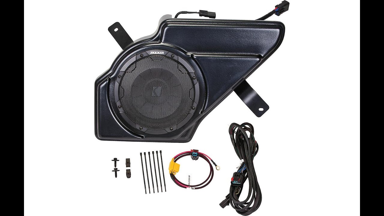 Установка сабвуфера Kicker VSS Powerstage в Chevy Cruze