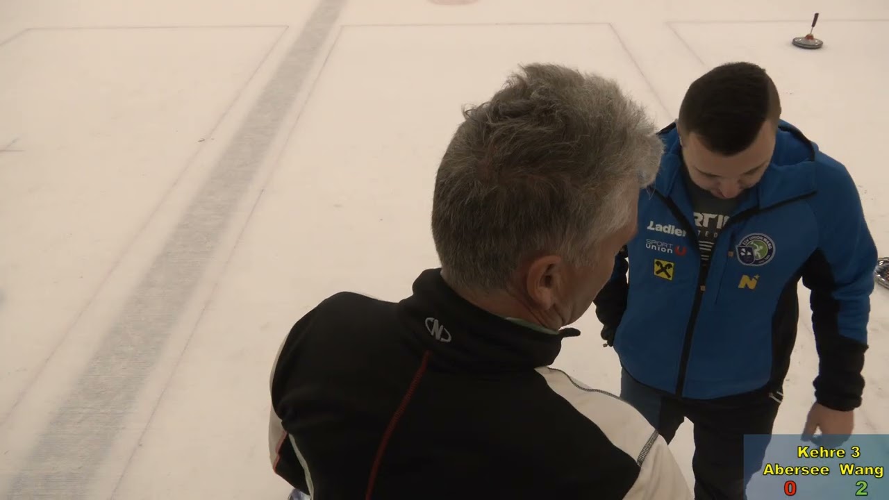 Eisstock Staatsmeisterschaft Herren Winter 2025/26, Vorrunde, USC Abersee : Ladler Wang