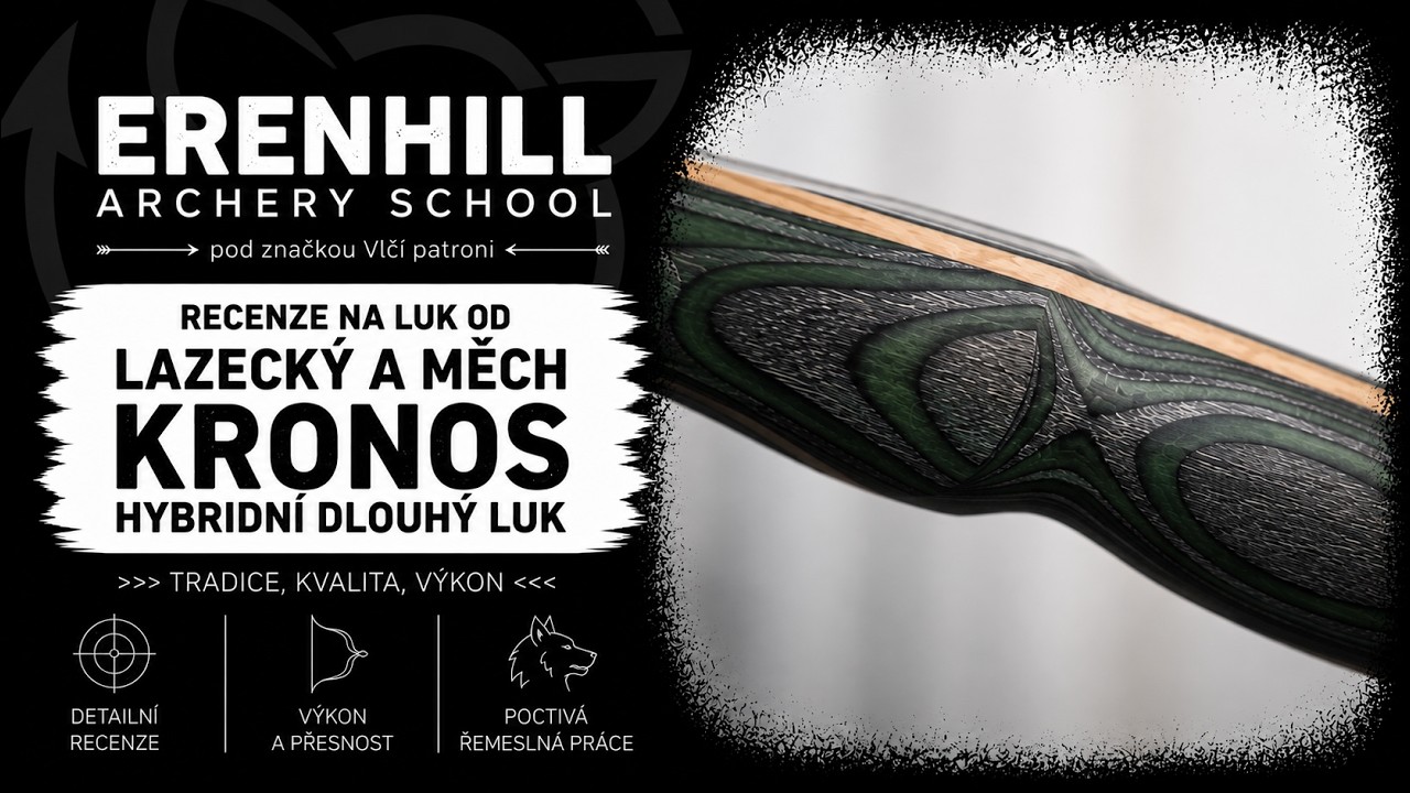 Recenze Kronos 68 – vzhled, chování luku a měření rychlosti | Test Lazecký & Měch