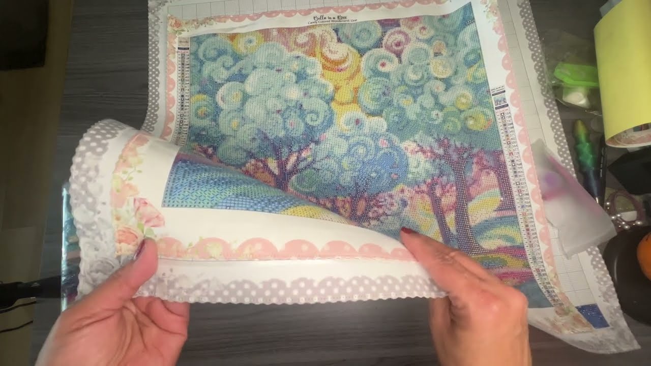 Bella Sephina Diamond Painting Unboxing//Candy Colored Wonderland One