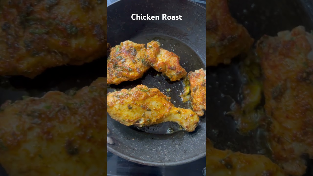 Chicken Roast for Lunch today🍗 Give boneless pscs to your kids! #food #chicken #roast
