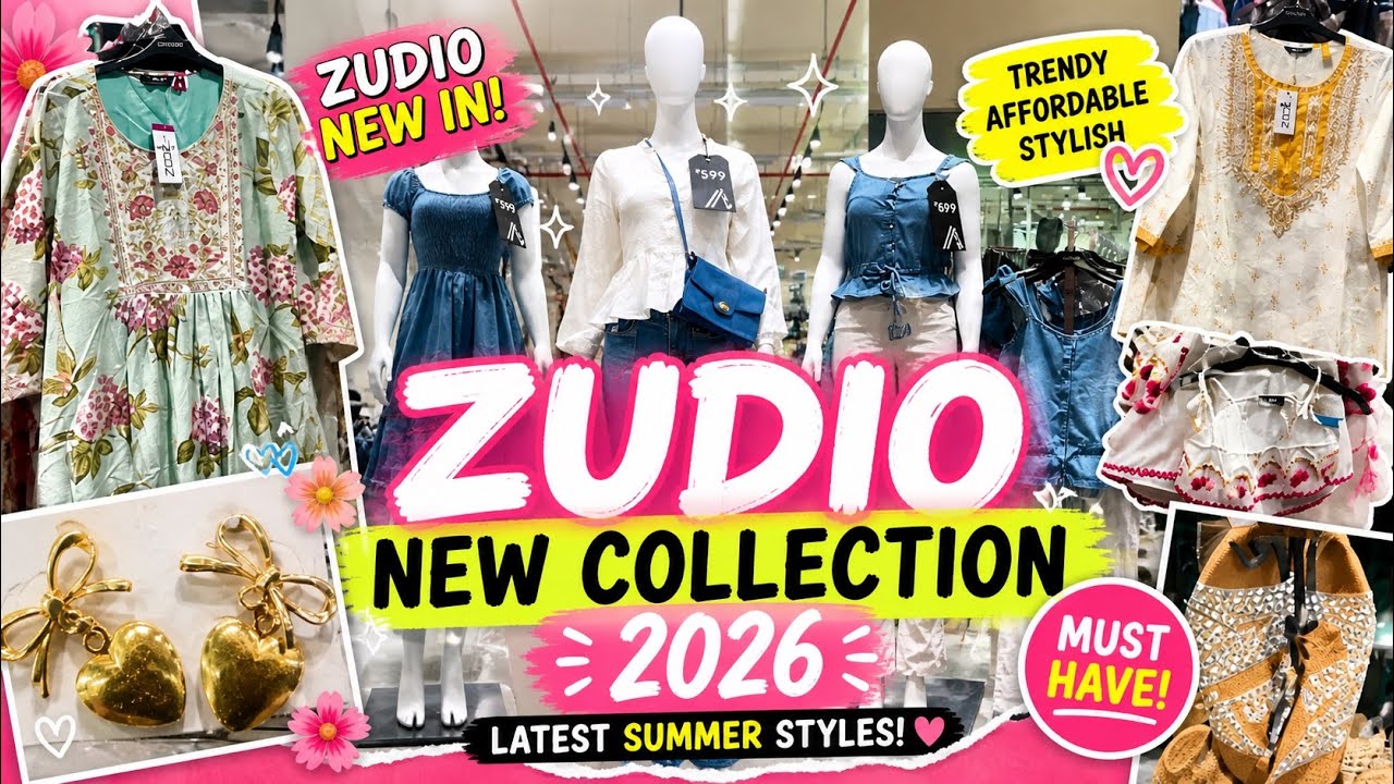 ZUDIO | Zudio New Collection 2026😍 |Zudio Latest summer collection 2026 | Zudio sale #zudio