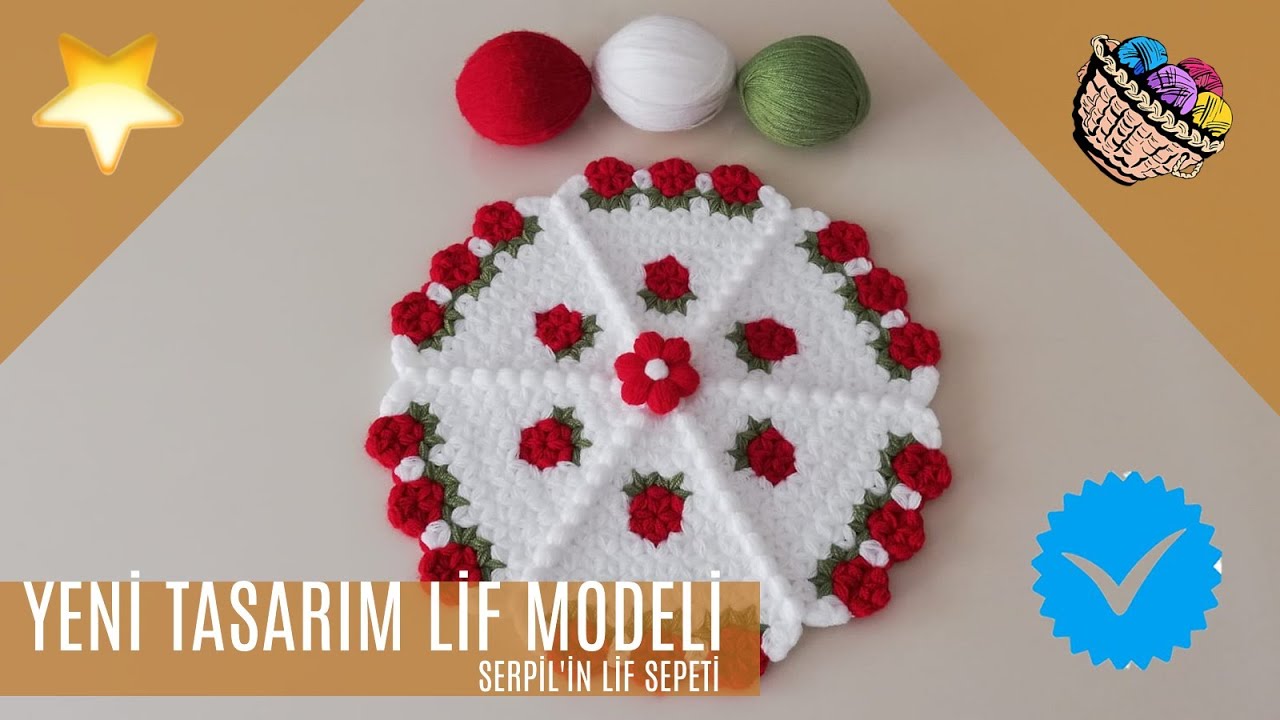 ✅ #2025 Yılının En Yeni Göz Alıcı Çeyizlik Yuvarlak Lif Modeli ✅ Tasarım @azize hobiel44    ✅