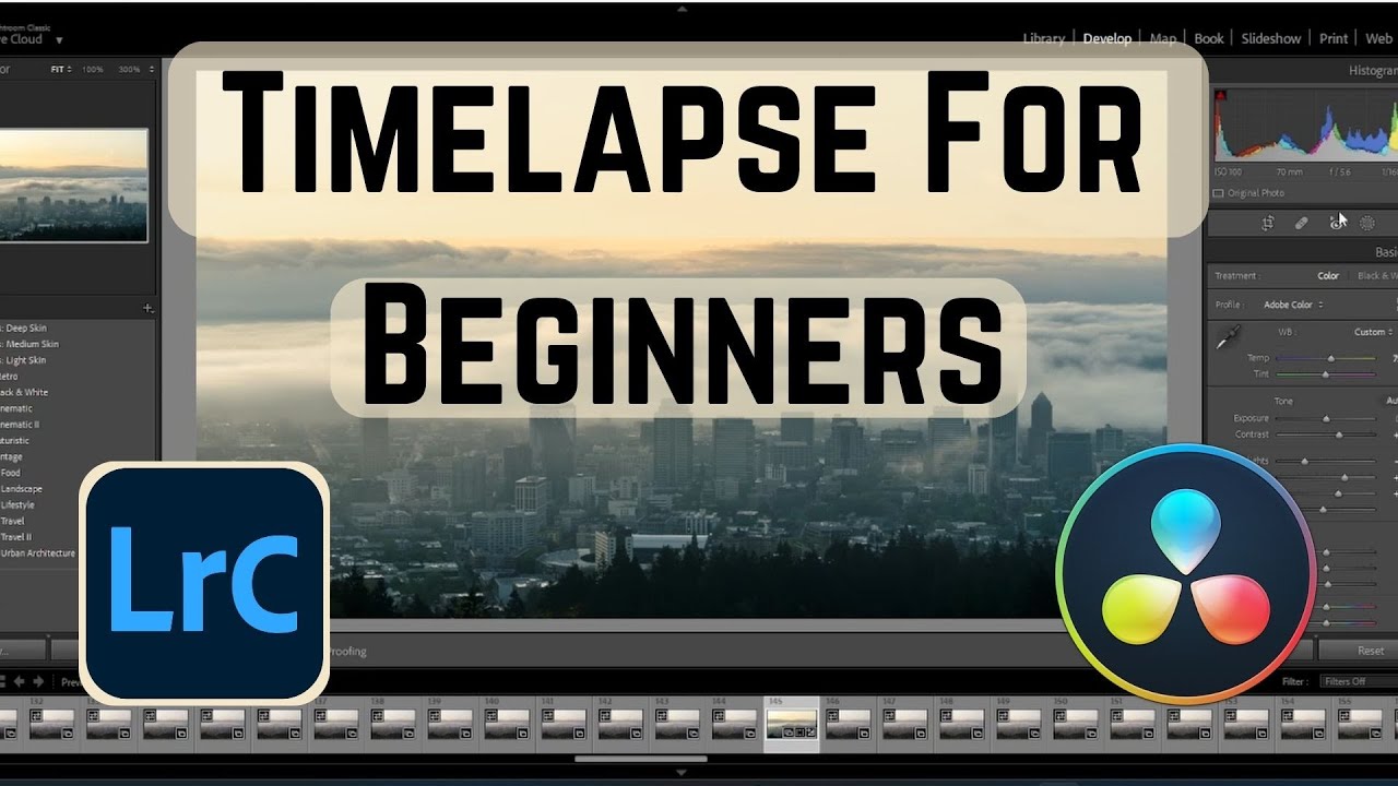 How To Easily Edit AND Export A Timelapse In Lightroom Classic & Davinci Resolve