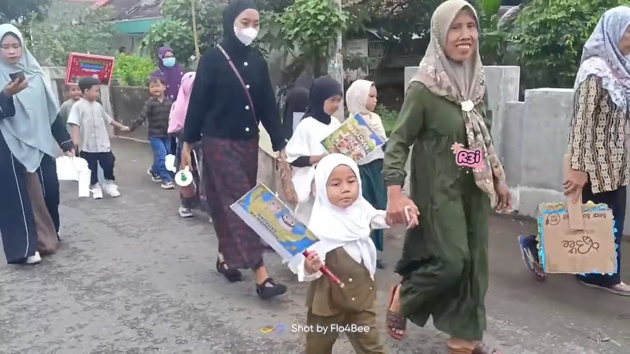 Serunya Perjalanan Pawai Ta'aruf #razanrayyan #pawaitaaruf #ramadhan1447h #abasatuplemahan