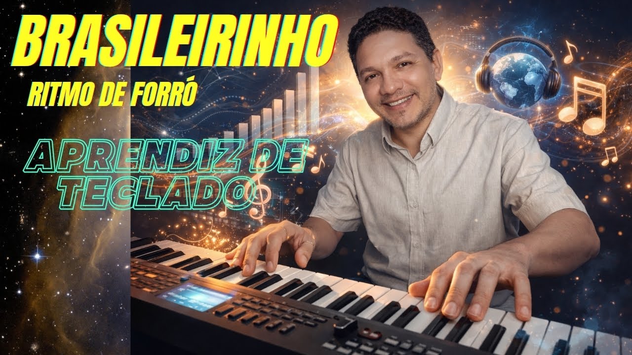  Yamaha PSR-E473, tocando Brasileirinho em ritmo de forró. 