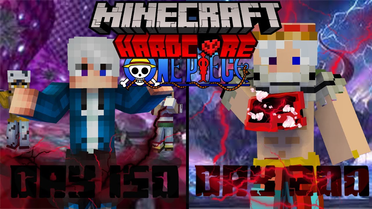 تویه دنیایه دزدان دریایی وان پیس 200 روز زنده موندم و الا دیگه قوی ترینم !!! | minecraft one piece