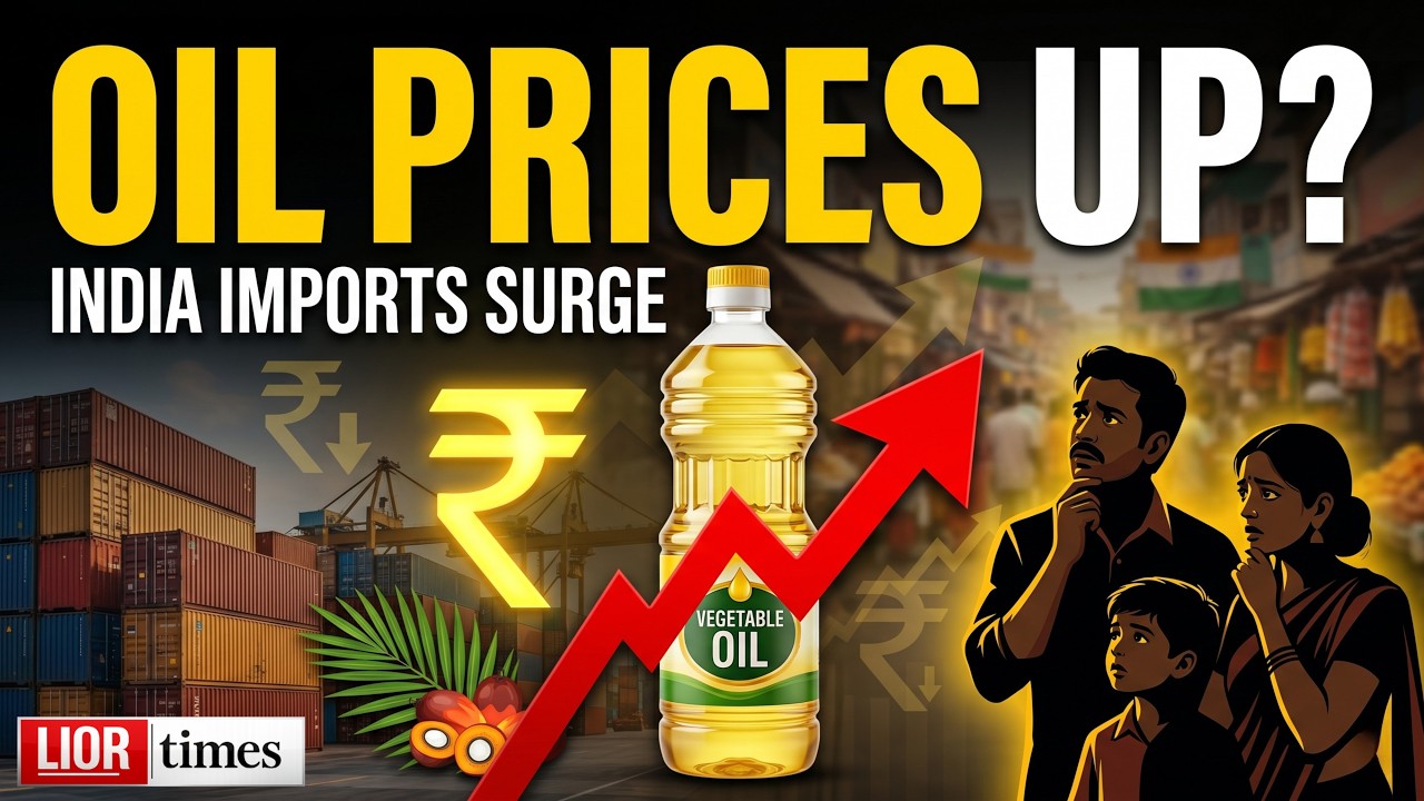 India&rsquo;s Oil Imports Surge | Cooking Oil Prices May Rise Again