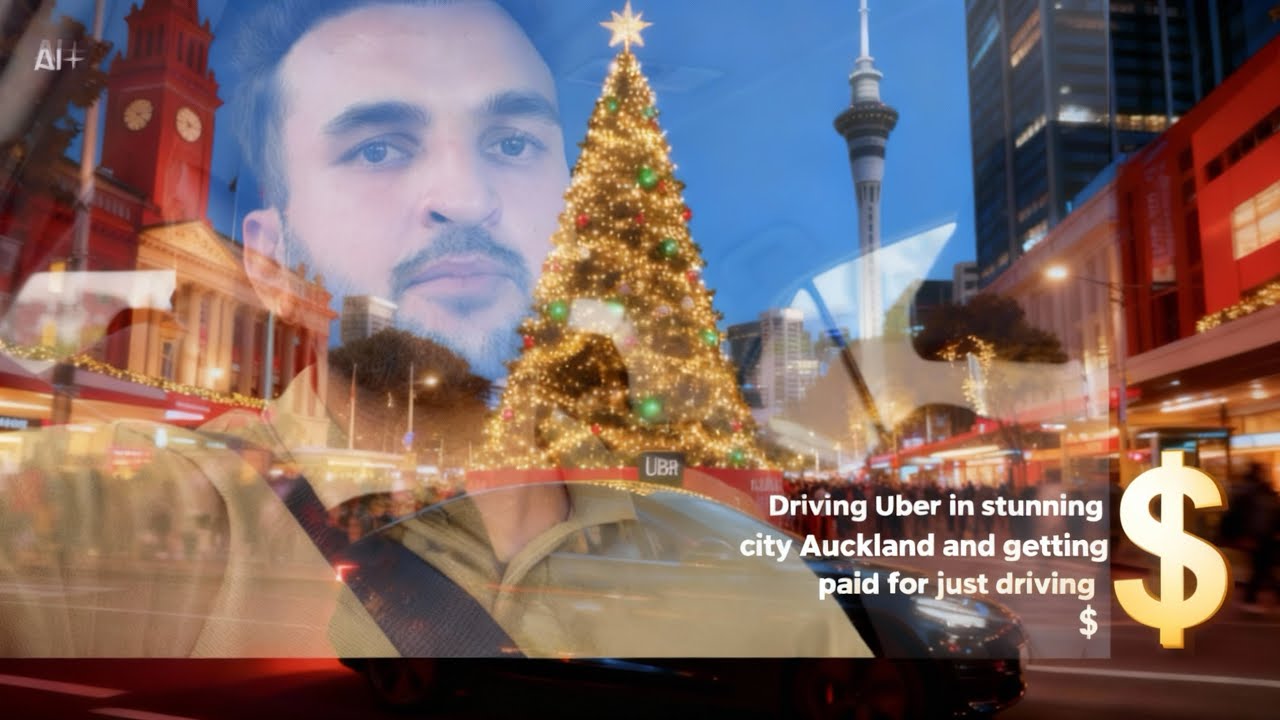 Driving Uber in stunning city Auckland—getting paid dollars💰to explore! 