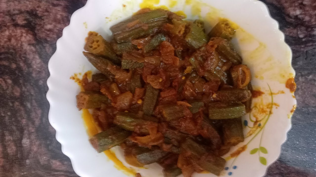 Masala bhindi.