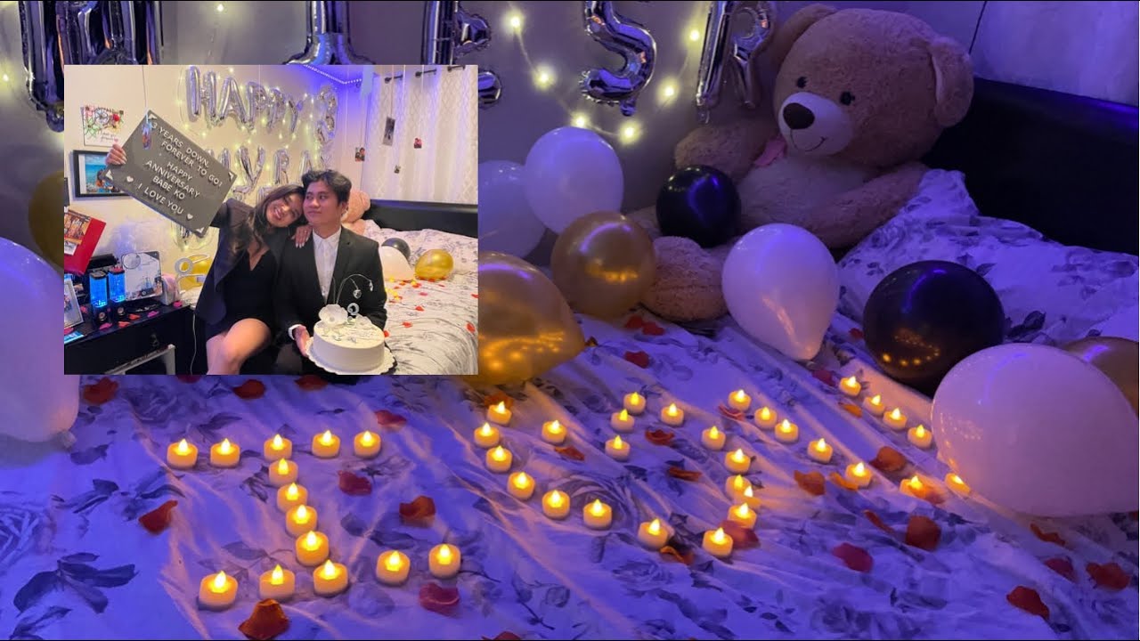 SURPRISING MY BOYFRIEND FOR OUR ANNIVERSARY!