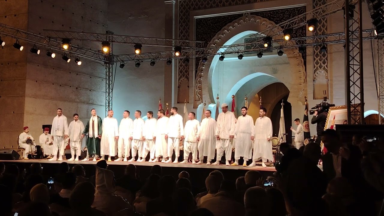 Samaa andalous de Fès et Malhoun des Aissaoua,  Festival de Fès de la Culture Soufie, 22/04/2024