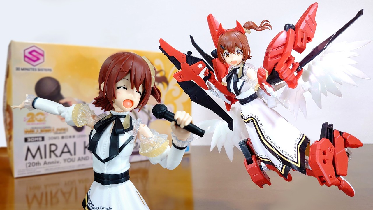 【30MSに新コラボ！特徴的な新規パーツが！？】30MS 春日未来 (20th Anniv. YOU AND アイ！)　レビュー