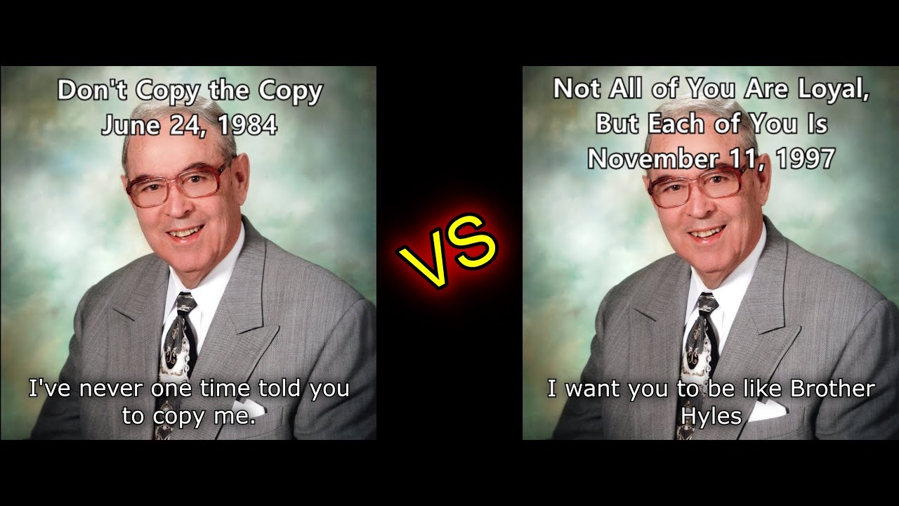 1980s Jack Hyles Vs. 1990s Jack Hyles