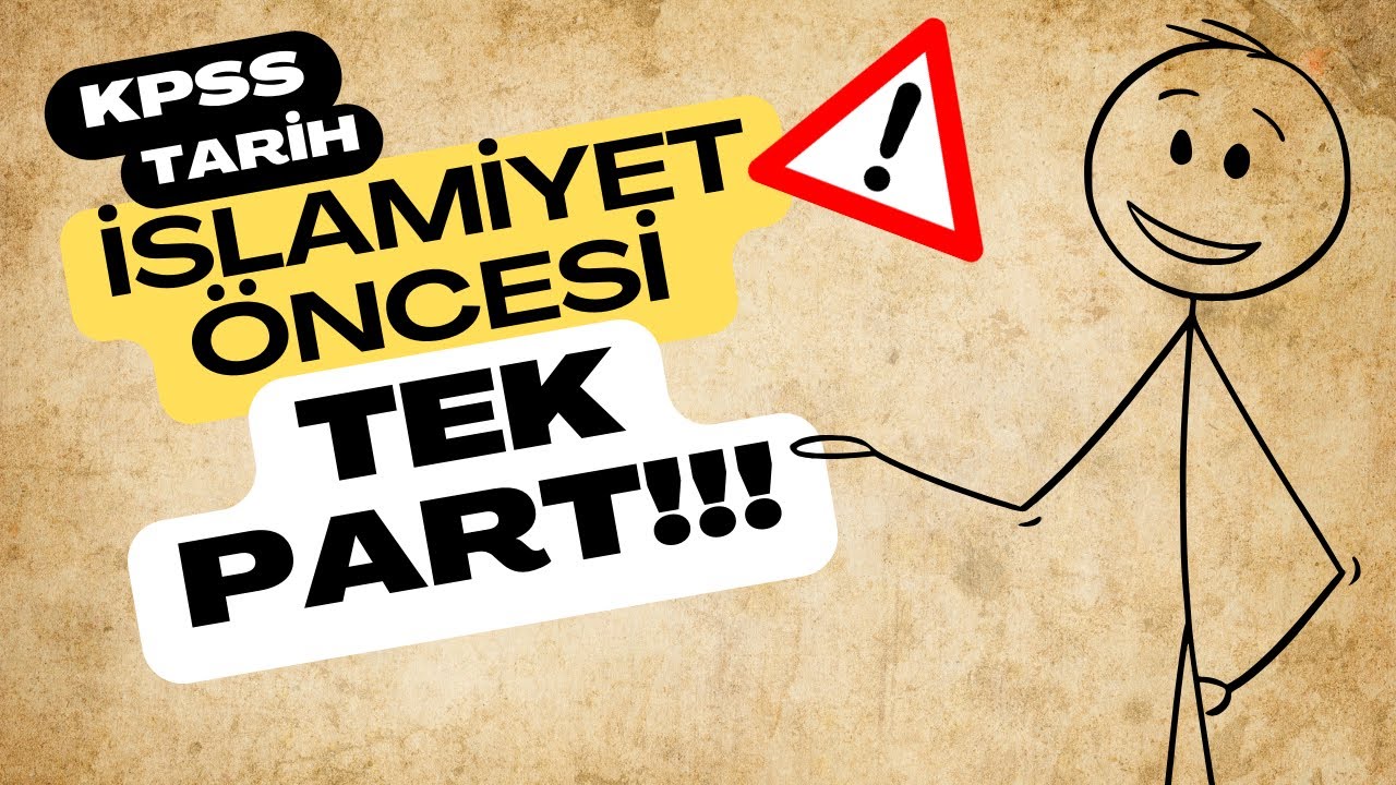 TEK PART! 52 Dakikada İslamiyet Öncesi Türk Tarihi BİTİR! (Animasyonlu & Hafıza Teknikleri)