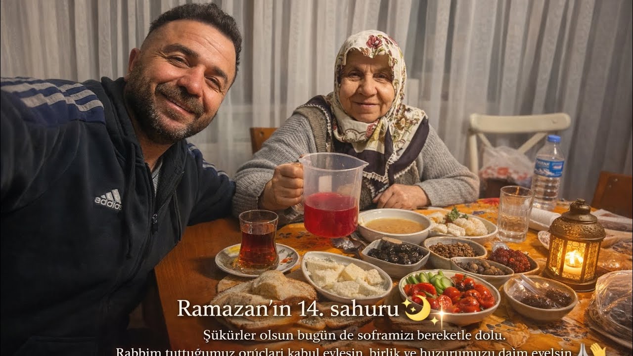 BONCUGUMLA 🧿BERABER SAHURUMUZUN 🤲14’ÜNDE ŞÜKÜRLER OLSUN ￼🥰
