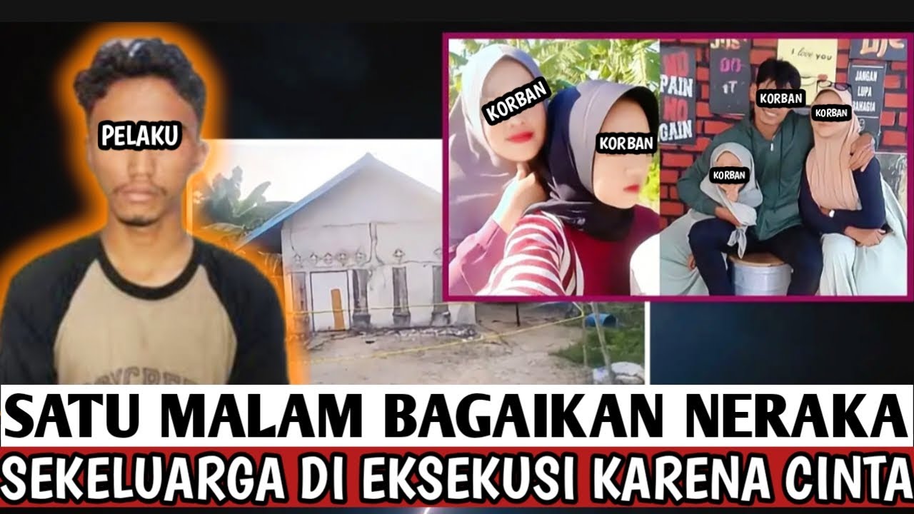 NGERI...! HUBUNGAN TIDAK DI RESTUI SATU KELUARGA DIHABISI