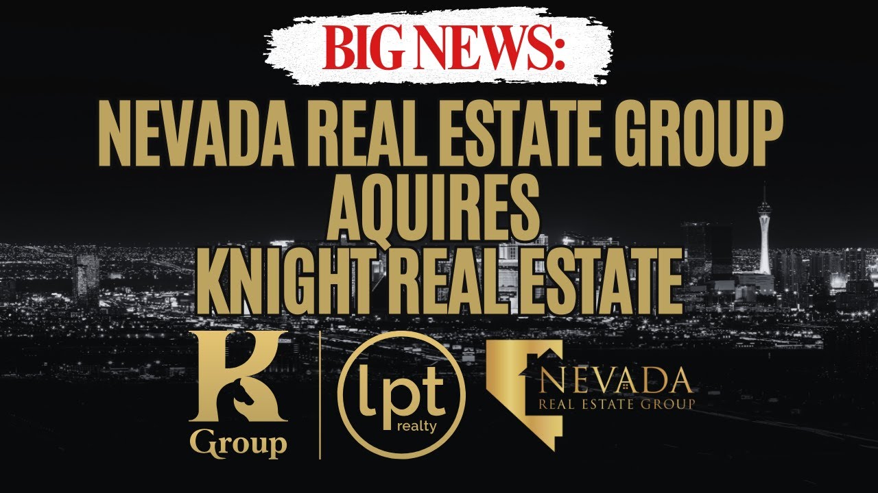 Важная новость: Nevada Real Estate Group приобрела Knight Real Estate Group 🎉