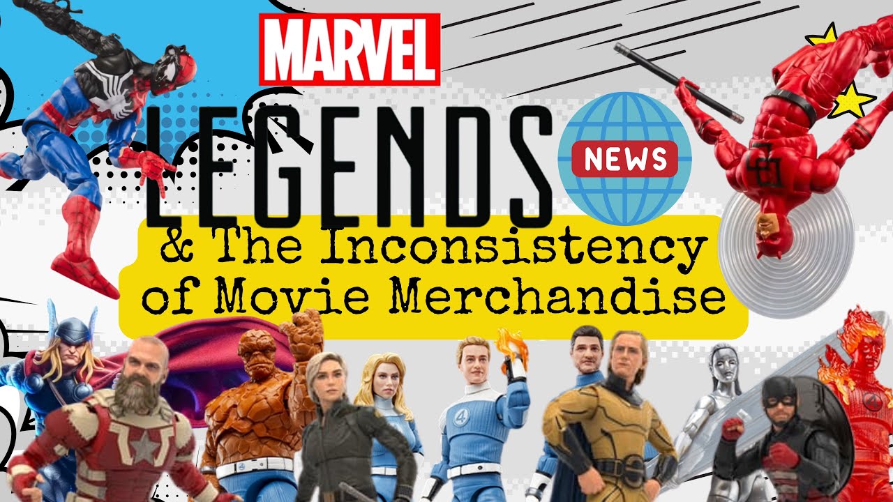 Alternate Heads: Episode 9 // Marvel Legends News & The Inconsistency of Movie Merchandise
