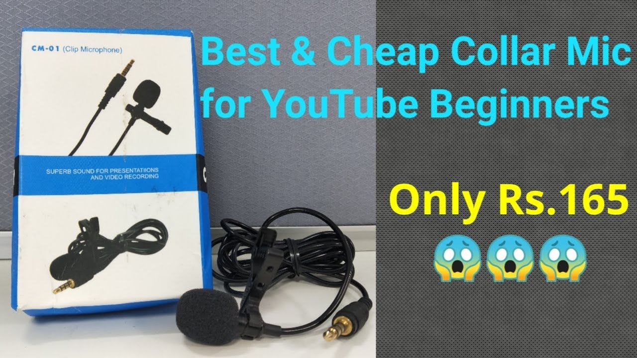 Generic 3.5mm Clip on Mini Lapel Lavalier Microphone_Unboxing & Review_In Hindi