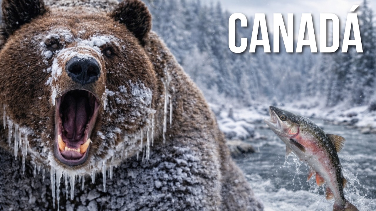 CANADÁ SALVAJE: TERRITORIO BRUTAL | SUPERVIVENCIA AL LÍMITE A -40°C | Documental Completo