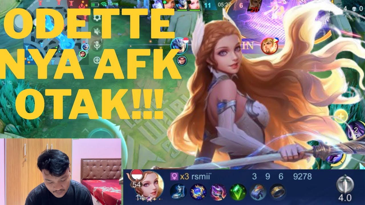 SOLO RANK EMANG BERAT! ODETTE PUNYA TITLE TAPI GAMEPLAY NYA BIKIN STRESS